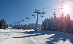 snowy mountain